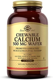 Foto 1 | Suplemento Solgar De Calcio Masticable, 500 Mg, 120 Obleas, Vegano - Venta Internacional.