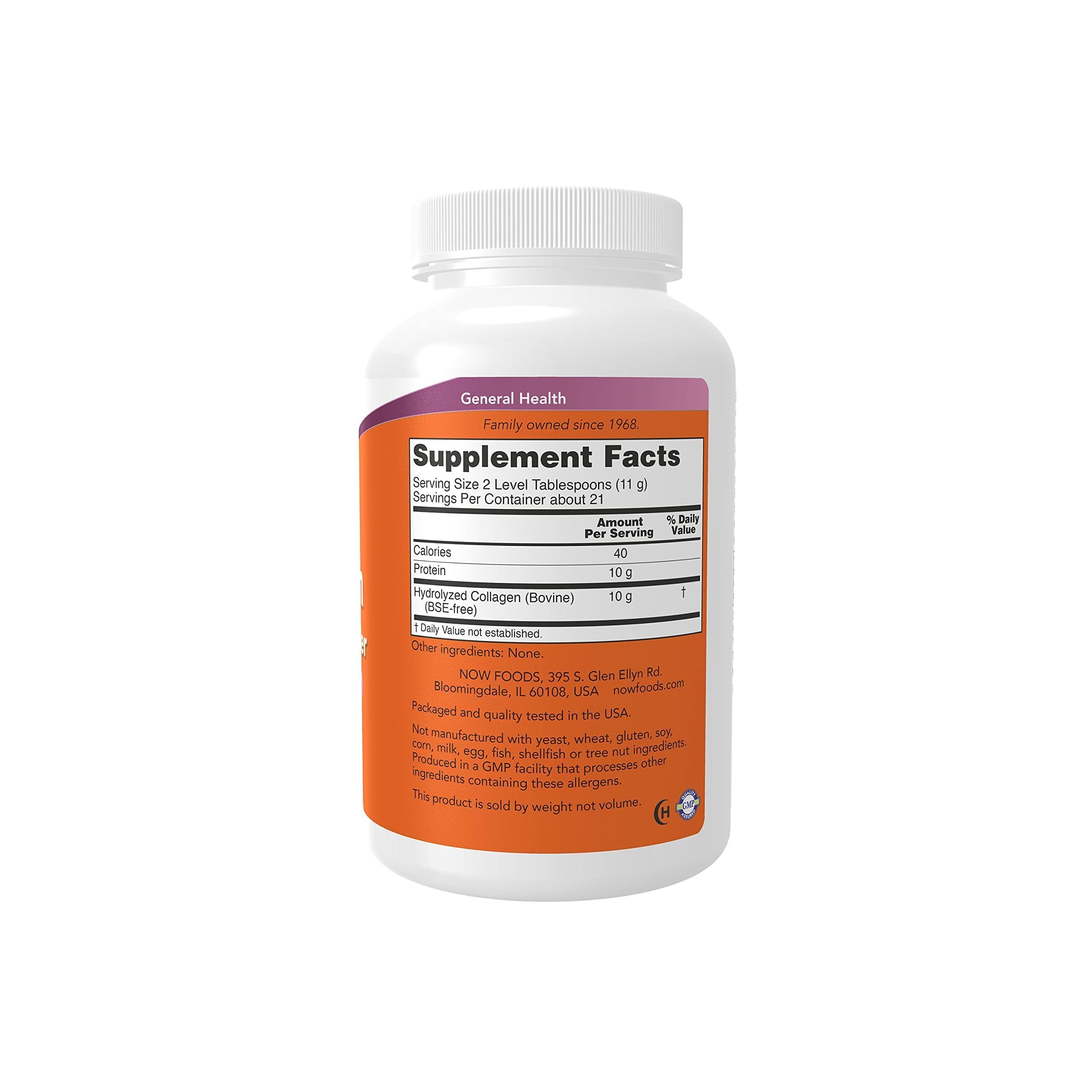 Foto 3 pulgar | Suplemento Now Collagen 227 G-Venta Internacional