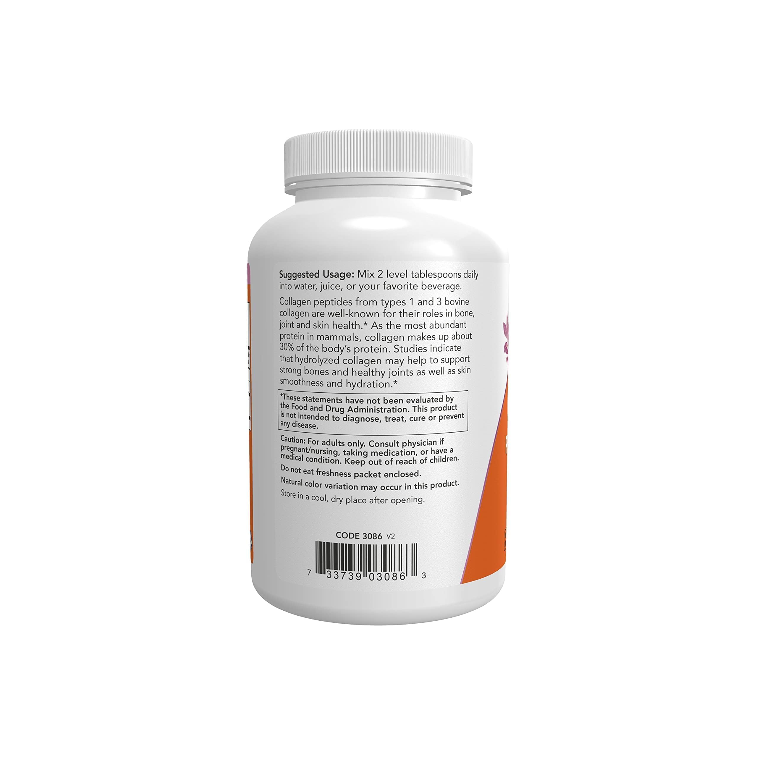 Foto 4 pulgar | Suplemento Now Collagen 227 G-Venta Internacional