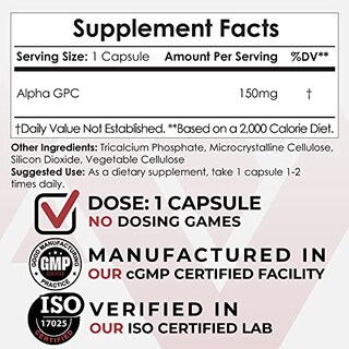 Foto 3 | Suplemento Nootropics Depot Alpha Gpc 150 Mg- Venta Internacional