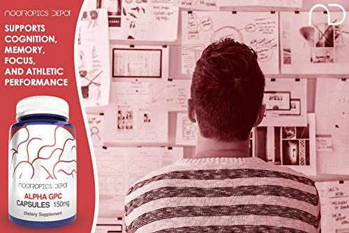Foto 7 pulgar | Suplemento Nootropics Depot Alpha Gpc 150 Mg- Venta Internacional