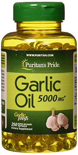 Foto 2 pulgar | Suplemento De Aceite De Ajo Puritan's Pride, Cápsula Blanda De 5000 Mg - Venta Internacional.