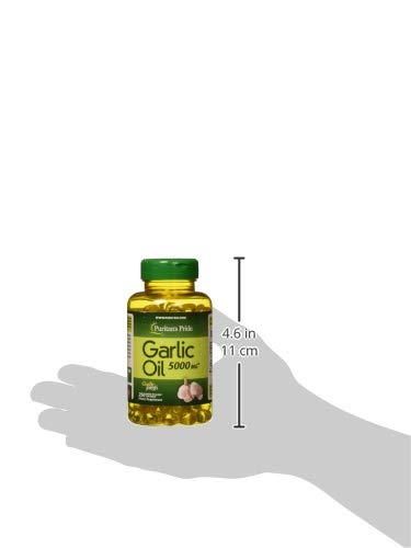 Foto 4 | Suplemento De Aceite De Ajo Puritan's Pride, Cápsula Blanda De 5000 Mg - Venta Internacional.