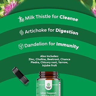 Foto 4 | Supplement Natures Craft Milk Thistle Support Support - Venta Internacional.