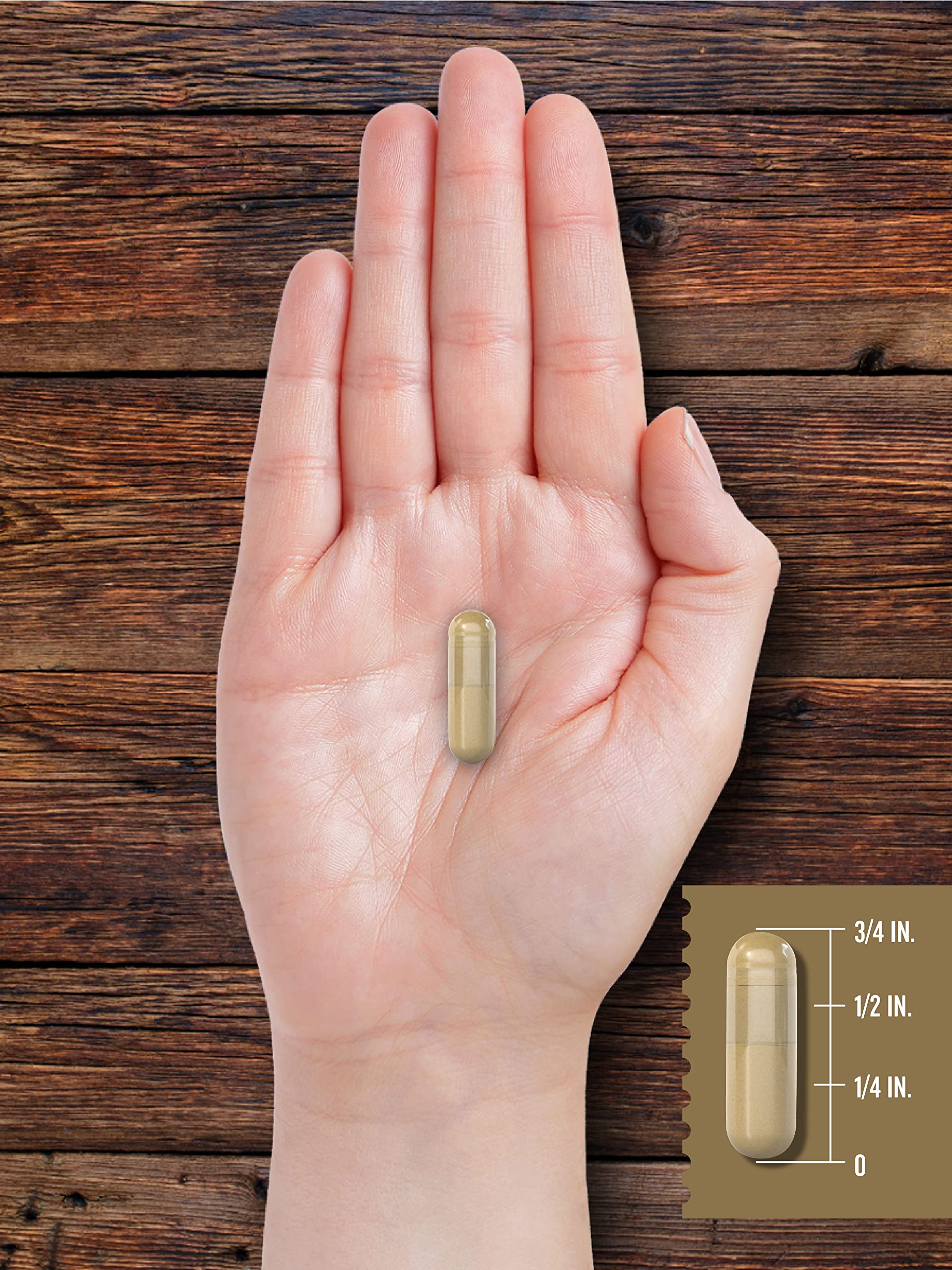 Foto 8 pulgar | Suplemento De Tomillo De Ternera Alimentada Con Pasto, 4200 Mg, 200 Cápsulas - Venta Internacional.
