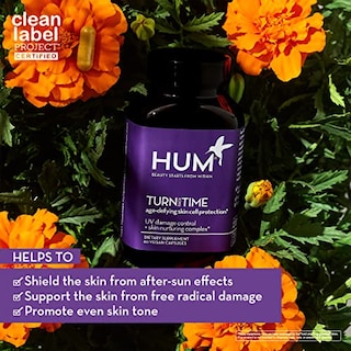 Foto 3 | Suplemento Hum Turn Back Time Skin con Cúrcuma 60 Cápsulas Veganas - Venta Internacional