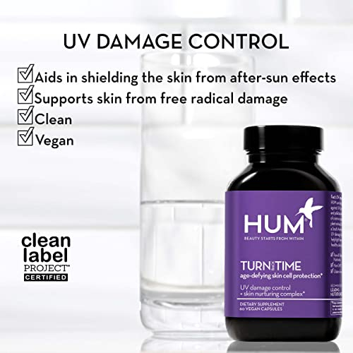 Foto 5 pulgar | Suplemento Hum Turn Back Time Skin con Cúrcuma 60 Cápsulas Veganas - Venta Internacional