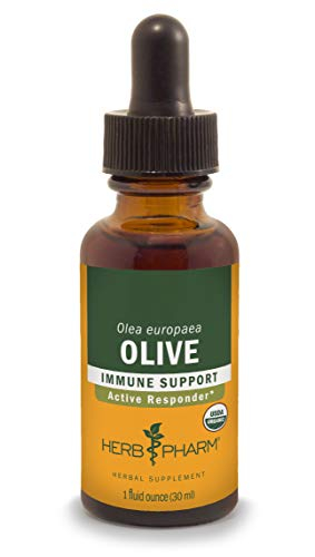Extracto Líquido De Hoja De Olivo Herb Pharm, 30 Ml, Certificado Orgánico - Venta Internacional.