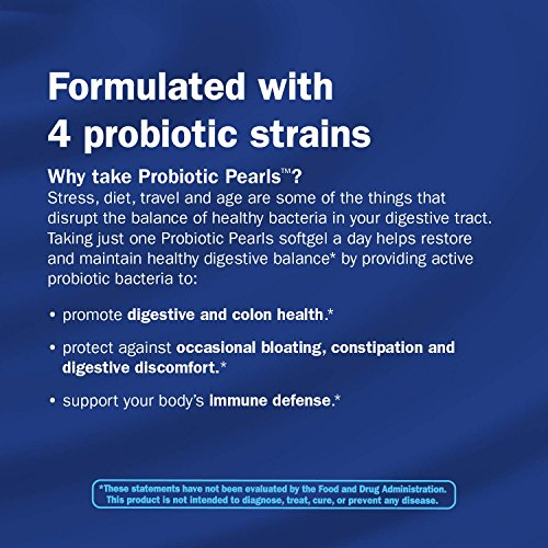 Foto 4 pulgar | Suplemento Nature's Way Probiotic Pearls Max Potency 30 Soft - Venta Internacional.