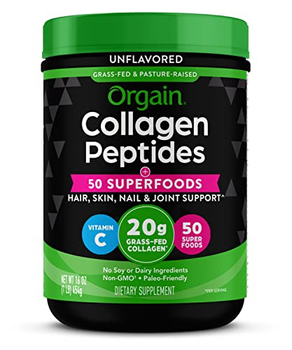 Foto 2 pulgar | Péptidos De Colágeno En Polvo Orgain Hidrolized 20 G Con Superalimentos - Venta Internacional.