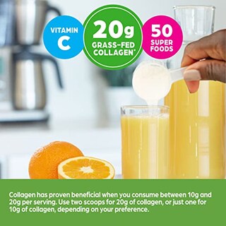Foto 4 | Péptidos De Colágeno En Polvo Orgain Hidrolized 20 G Con Superalimentos - Venta Internacional.