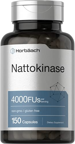 Foto 2 pulgar | Suplemento Horbaach Nattokinase 4000 Fu 150 Cápsulas - Venta Internacional