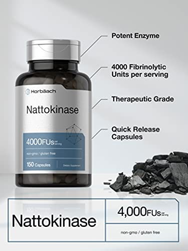 Foto 3 | Suplemento Horbaach Nattokinase 4000 Fu 150 Cápsulas - Venta Internacional