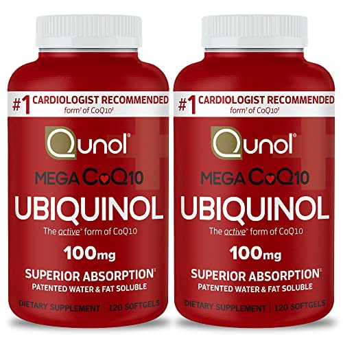 Foto 2 pulgar | Suplemento Qunol Mega Ubiquinol Coq10, 100 Mg, Cápsulas Blandas X240 - Venta Internacional.