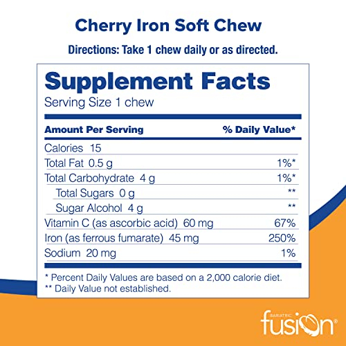 Foto 3 pulgar | Suplemento Bariatric Fusion Iron Cherry de 60 Tabletas-Venta Internacional