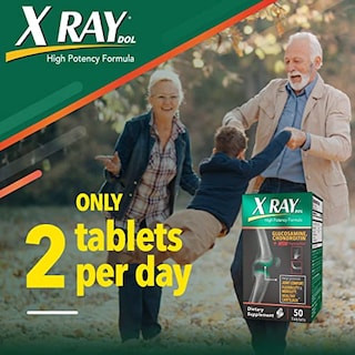 Foto 4 | Suplemento Xray Dol Triple Action Joint Health 50 Comprimidos - Venta Internacional