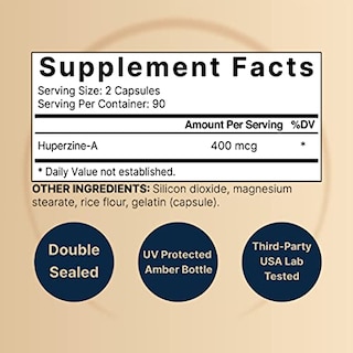 Foto 2 | Suplemento NatureBell Huperzina A 400 Mcg 180 Cápsulas - Venta Internacional