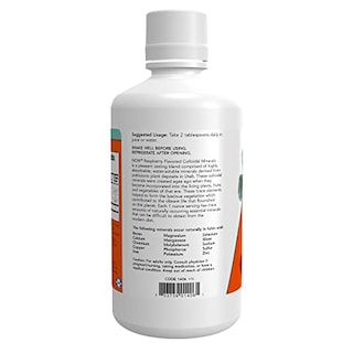 Foto 3 | Líquido de Minerales Coloidales Supplements Now 960 ml Frambuesa - Venta Internacional