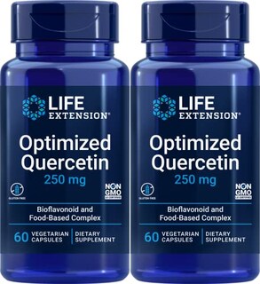 Foto 1 | Quercetina Optimizada Supplement Life Extension 2 Piezas de 60 Cápsulas- Venta Internacional