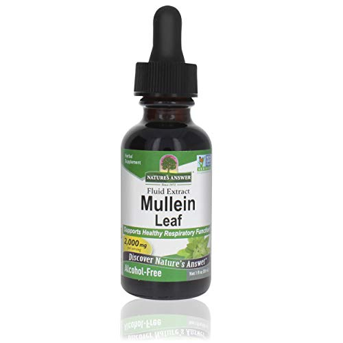Foto 2 pulgar | Suplemento Nature's Answer con Hoja de Gordolobo 30 ml - Venta Internacional