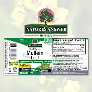 Foto 2 | Suplemento Nature's Answer con Hoja de Gordolobo 30 ml - Venta Internacional