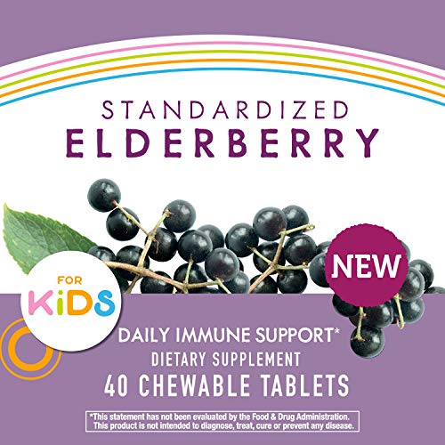 Foto 3 pulgar | Suplemento Masticable Nature's Way Sambucus Saúco Infantil- Venta Internacional