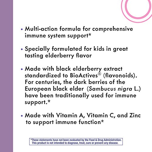 Foto 5 | Suplemento Masticable Nature's Way Sambucus Saúco Infantil- Venta Internacional