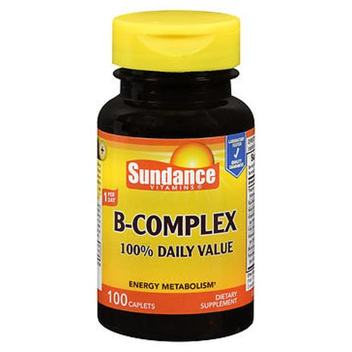 Foto 2 pulgar | Suplemento De Vitaminas Del Complejo B De Sundance En Cápsulas, 100 Tabletas X2 - Venta Internacional.