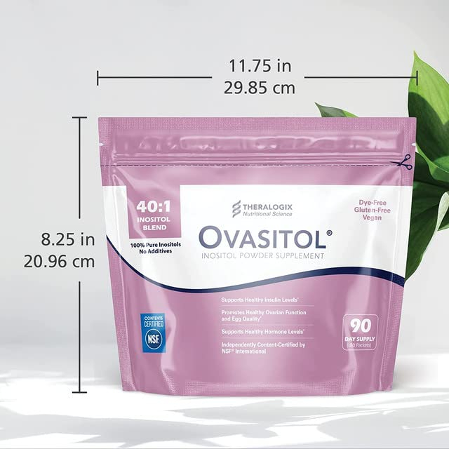 Foto 7 pulgar | Suplemento Theralogix Ovasitol En Polvo, Suministro De 90 Días - Venta Internacional.