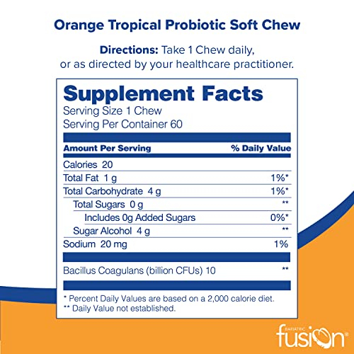 Foto 3 pulgar | Suplemento Bariatric Fusion Probiotic Soft Chews 60 Unidades - Venta Internacional