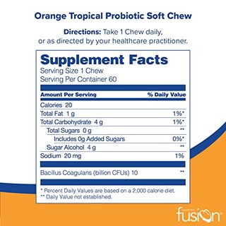 Foto 2 | Suplemento Bariatric Fusion Probiotic Soft Chews 60 Unidades - Venta Internacional