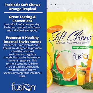 Foto 3 | Suplemento Bariatric Fusion Probiotic Soft Chews 60 Unidades - Venta Internacional