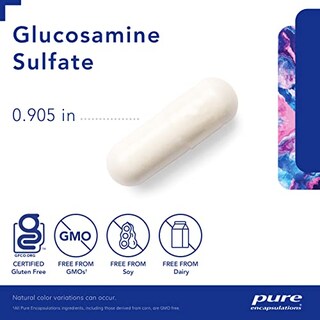 Foto 3 | Supplement Pure Encapsulations Sulfato De Glucosamina 1000 Mg 6 - Venta Internacional.