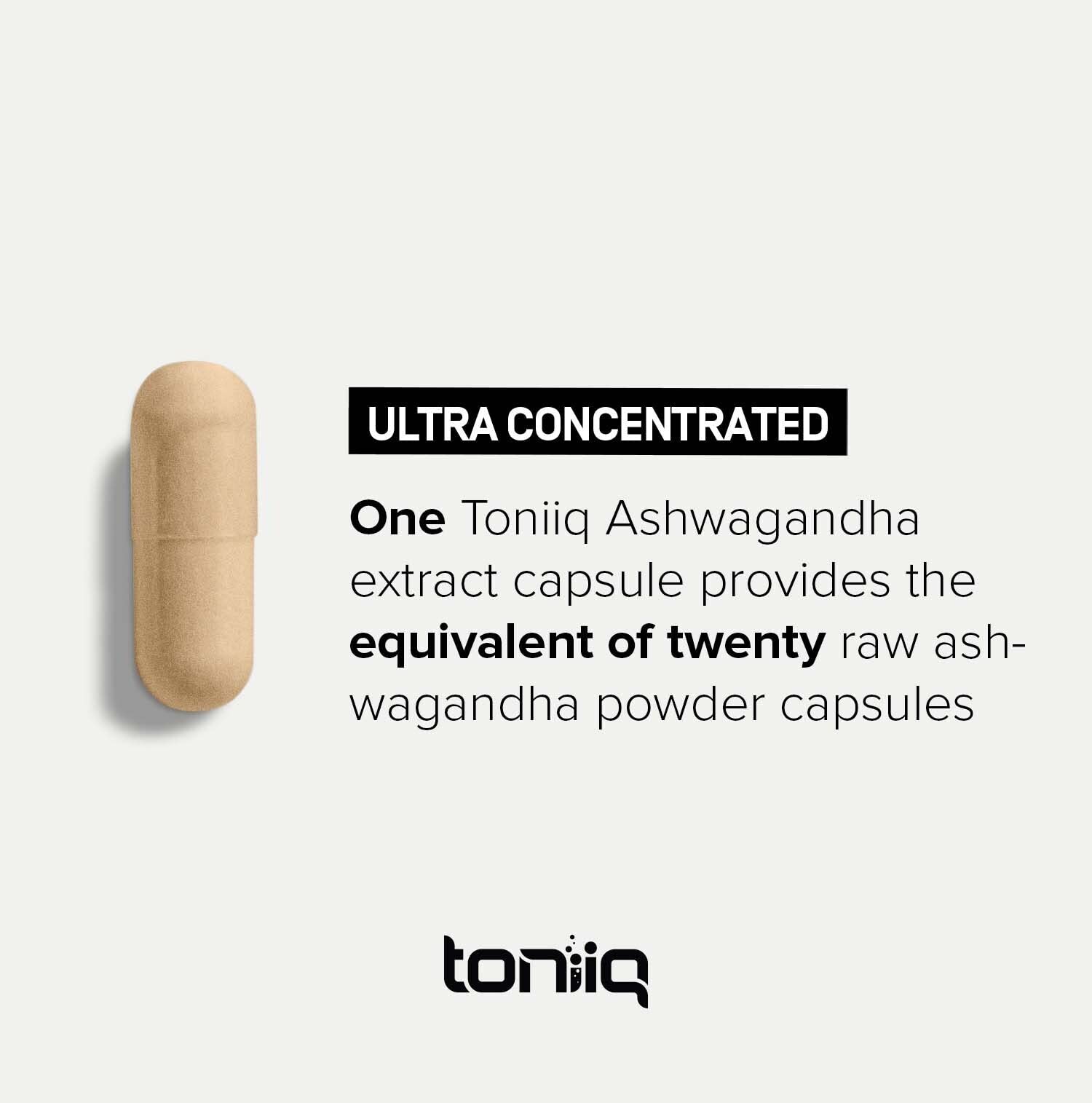 Foto 6 pulgar | Suplemento Toniiq Ashwagandha De 26,000 Mg, 20 Veces Concentrado Extra - Venta Internacional.