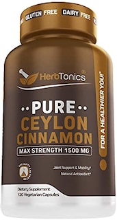 Foto 1 | Suplemento Herbtonics de Canela de Ceilán 1500 mg 120 Cápsulas - Venta Internacional