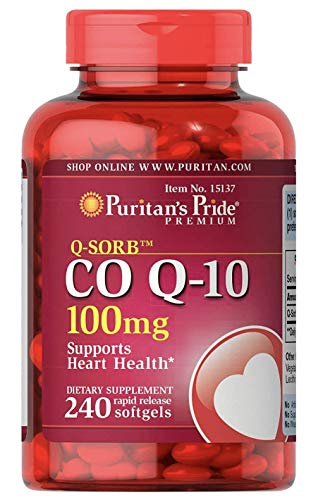 Foto 2 pulgar | Suplemento Puritan's Pride Coq10 100 Mg Para La Salud Del Corazón - Venta Internacional.