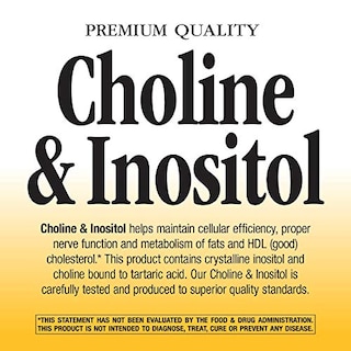 Foto 2 | Suplemento Nature's Way De Colina E Inositol 1000 Mg 100 Cápsulas - Venta Internacional.