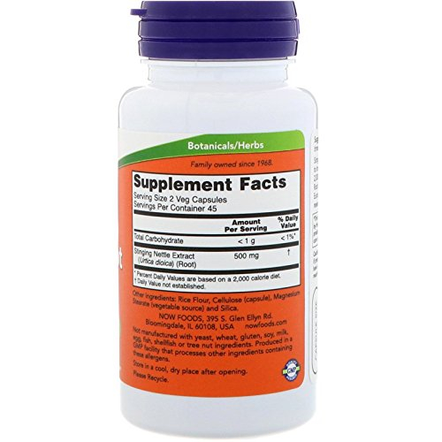 Foto 3 pulgar | Extracto De Raíz De Ortiga De Supplement Now Foods 250 Mg 90 G - Venta Internacional