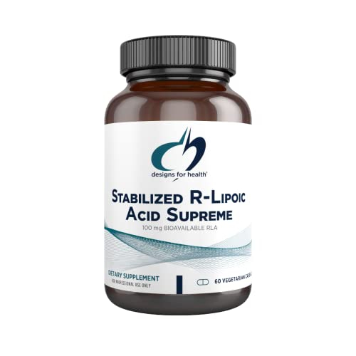 Foto 2 pulgar | Diseños De Suplementos Para La Salud: Ácido R-lipoico Estabilizado, 100 Mg - Venta Internacional