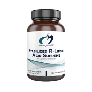 Foto 1 | Diseños De Suplementos Para La Salud: Ácido R-lipoico Estabilizado, 100 Mg - Venta Internacional