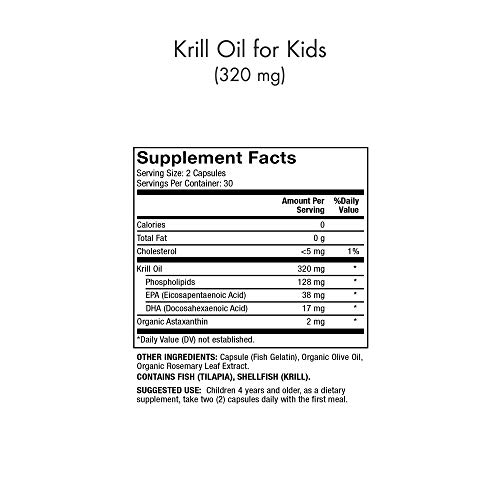 Foto 7 pulgar | Suplemento Dr. Mercola De Aceite De Krill Para Niños 60 Cápsulas - Venta Internacional.