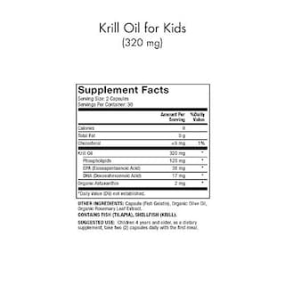 Foto 6 | Suplemento Dr. Mercola De Aceite De Krill Para Niños 60 Cápsulas - Venta Internacional.