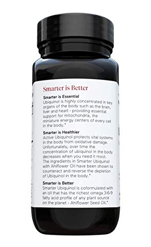 Foto 4 pulgar | Suplemento Smarternutrition Smarter Ubiquinol Con Ahiflower O - Venta Internacional.