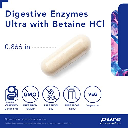 Foto 4 pulgar | Suplemento Pure Encapsulations Digestive Enzymes Ultra 90 Cápsulas - Venta Internacional