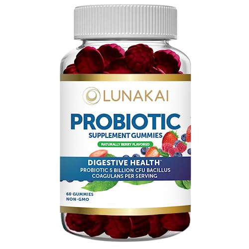 Foto 2 pulgar | Gomitas Probióticas Lunakai Digestive Health Unisex - Venta Internacional