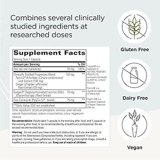 Foto 2 | Suplemento Integrative Therapeutics Heartburn Advantage 60 C - Venta Internacional.
