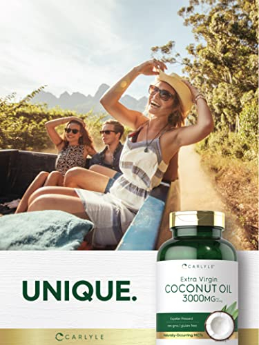 Foto 7 pulgar | Suplemento De Cápsulas Blandas De Aceite De Coco 3000 Mg 240 Unidades - Venta Internacional