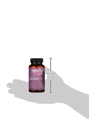 Foto 7 pulgar | Suplemento Revly Con Péptidos De Colágeno Y Vitamina C 90 Comprimidos - Venta Internacional.