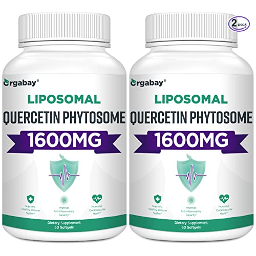 Foto 2 pulgar | Suplemento Orgabay De Quercetina Liposomal 1600 Mg Cápsulas Blandas - Venta Internacional