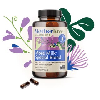 Foto 7 | Suplemento de Lactancia a Base de Hierbas Motherlove More Milk 120 Cápsulas - Venta Internacional